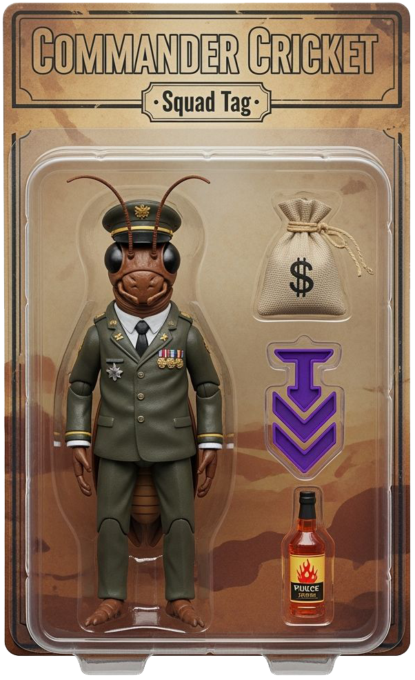 Commander Cricket